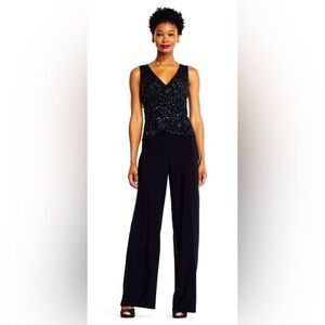 Adrianna Papell Sleeveless Pantsuit